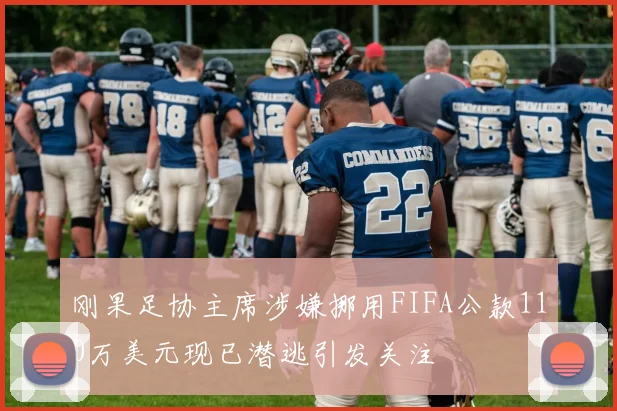 刚果足协主席涉嫌挪用FIFA公款110万美元现已潜逃引发关注
